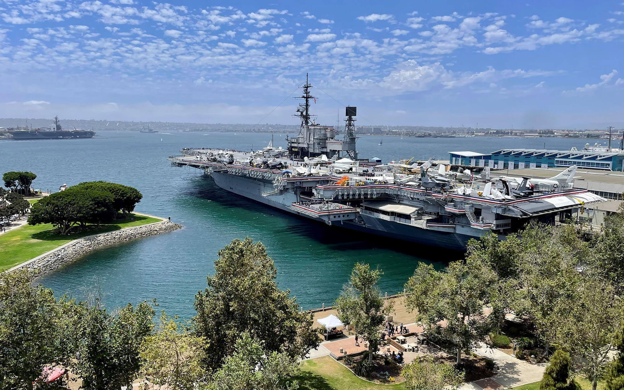 USS Midway Museum - Waterfront View
