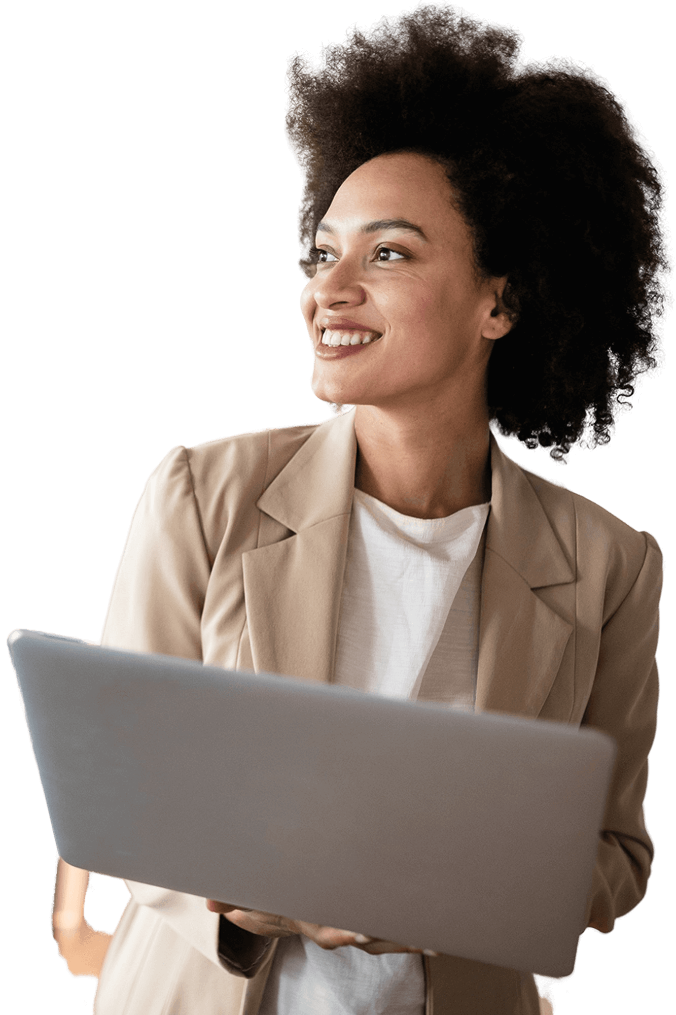 Office Worker with laptop